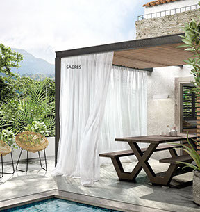 Wind Stoffe Köln für Gardinen und Dekoschal- Fensterkleider Köln